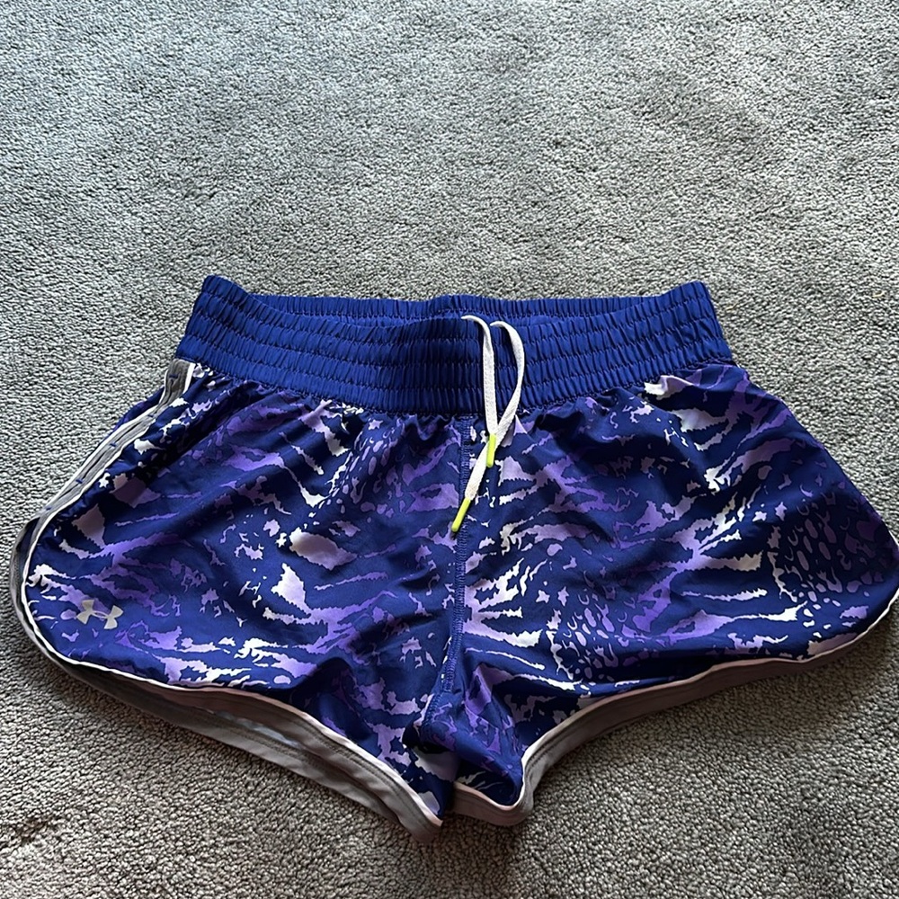 Two Pair Of Under Armour Running Shorts. - image 5